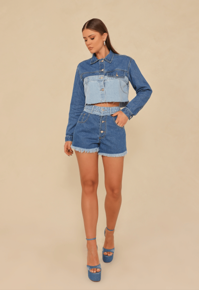 Short Denim Duo