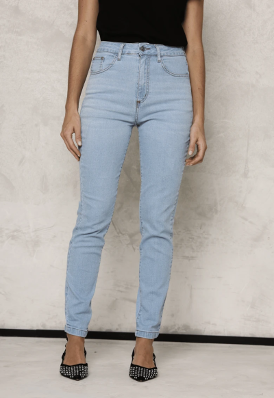 Calça Jeans Skinny Claro