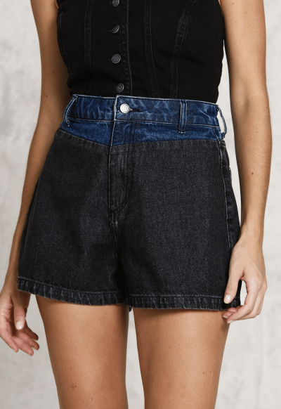 short-mom-duo-denim-black-tamanho34corblack