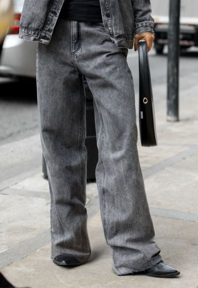 Calça Wide Leg Black Estonado