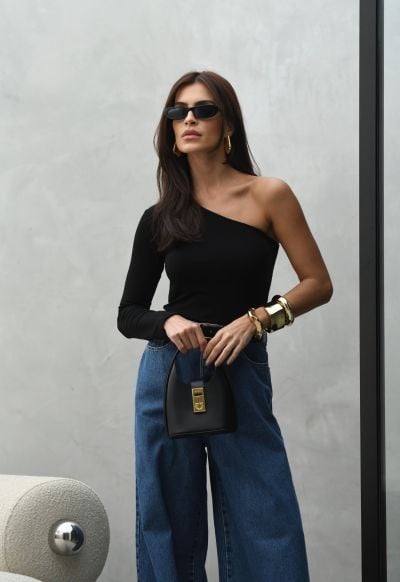 Blusa Malha One Preto