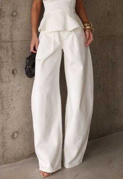 Calça Curved Balloon Brise Off White