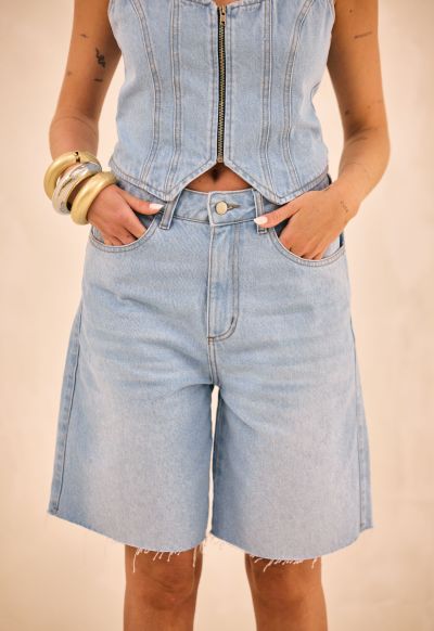 Bermuda Jorts Claro