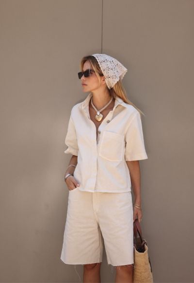Bermuda Jorts Essentials Aveia