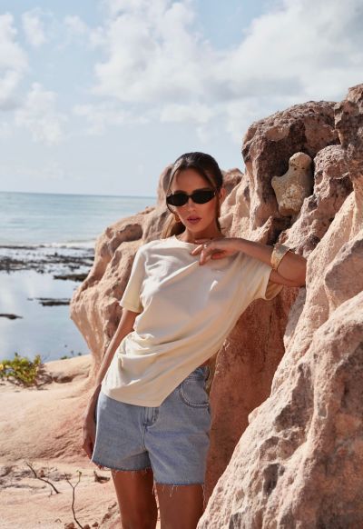 T-shirt Linea Amarela