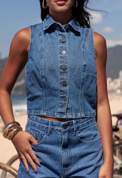 Colete White Line Médio