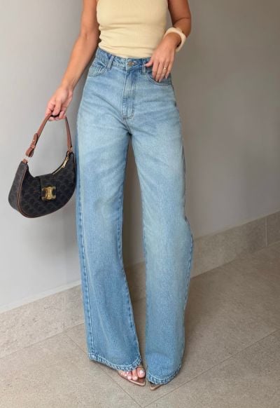 Cal&ccedil;a New Baggy Claro