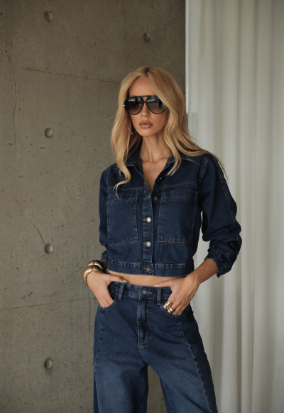 Jaqueta Curta Signature Dirty Escuro